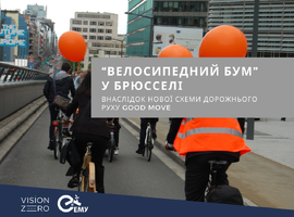 Нова схема дорожнього руху викликала “велосипедний бум” у Брюсселі